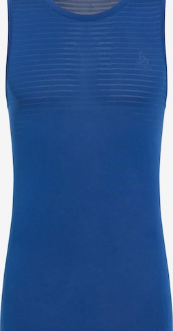 ODLO Base Layer 'PERFORMANCE X-LIGHT' in Blau: Vorderseite