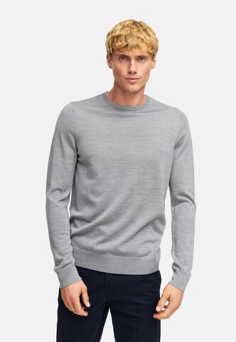 Kronstadt Sweater 'Johannes' in Grey: front