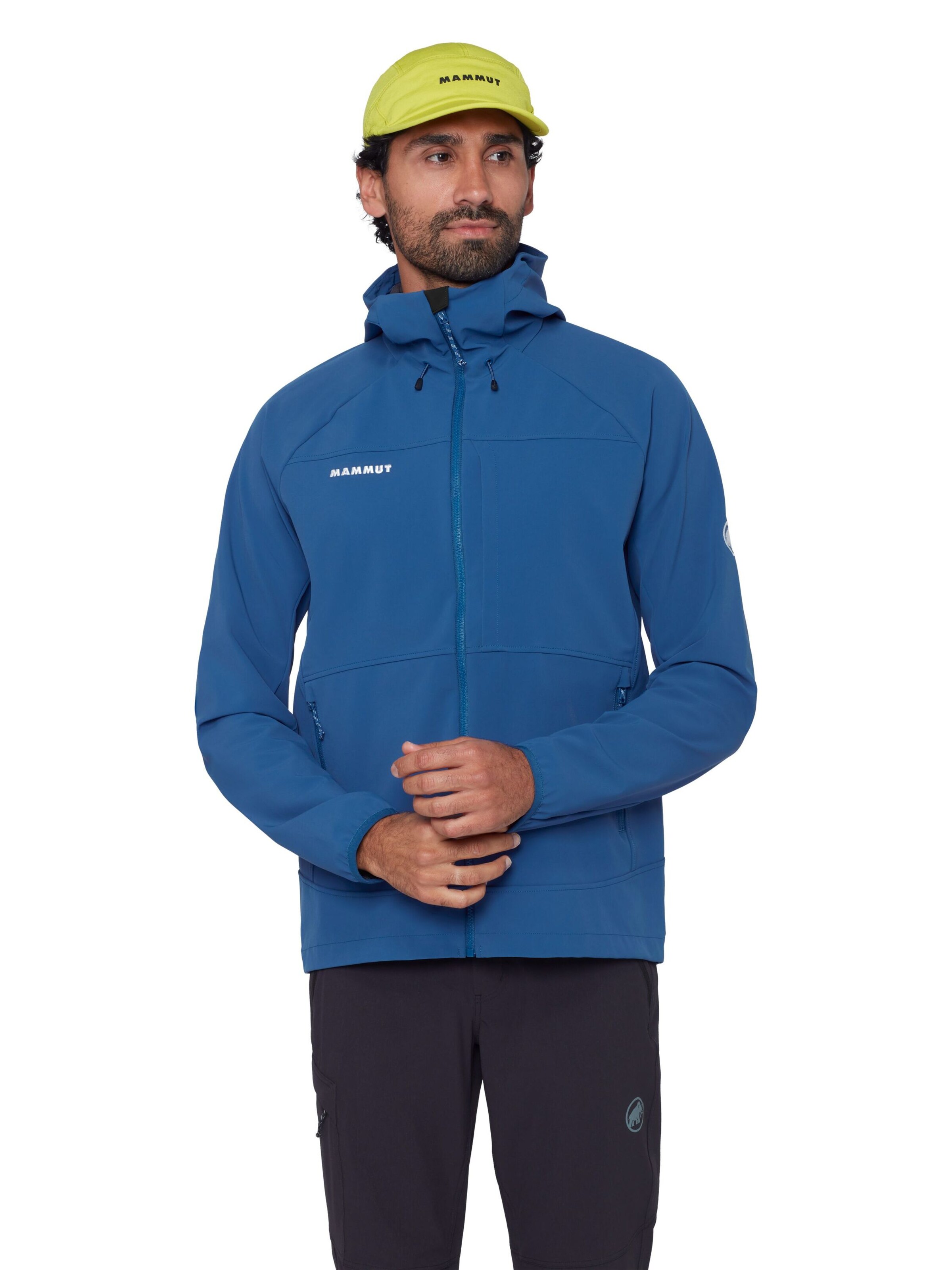 MAMMUT Outdoor jacket 'Ultimate Comfort' in Blue: front