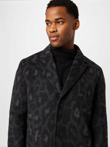 HUGO Between-Seasons Coat 'Malte' in Black