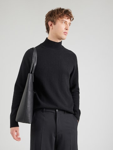 Calvin Klein Πουλόβερ σε μαύρο: μπροστά