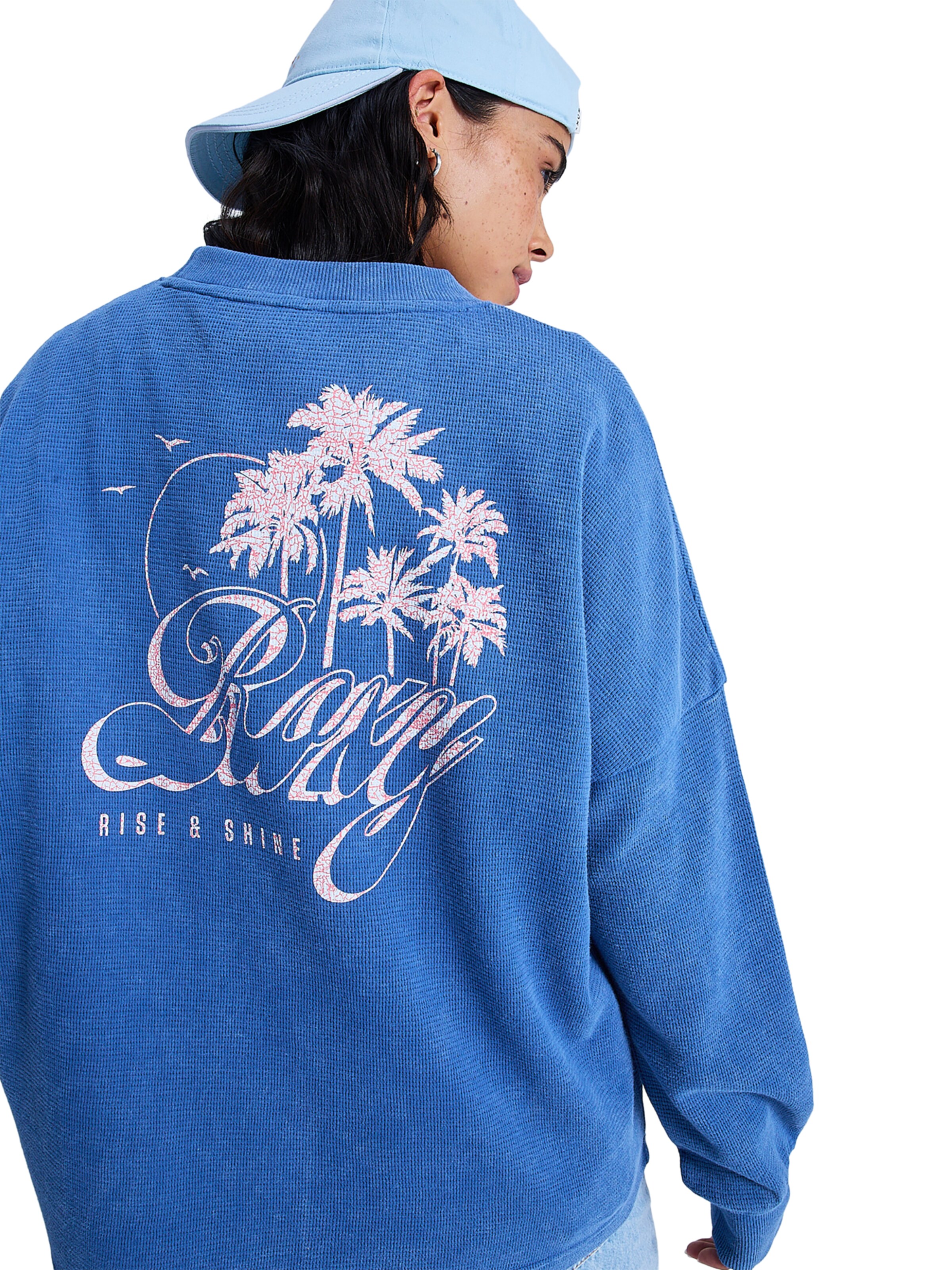 ROXY Shirt 'Eastside Midweight' in Blue