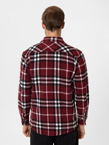 Moxx Paris - Ajuste regular Camisa 'Jules' en rojo