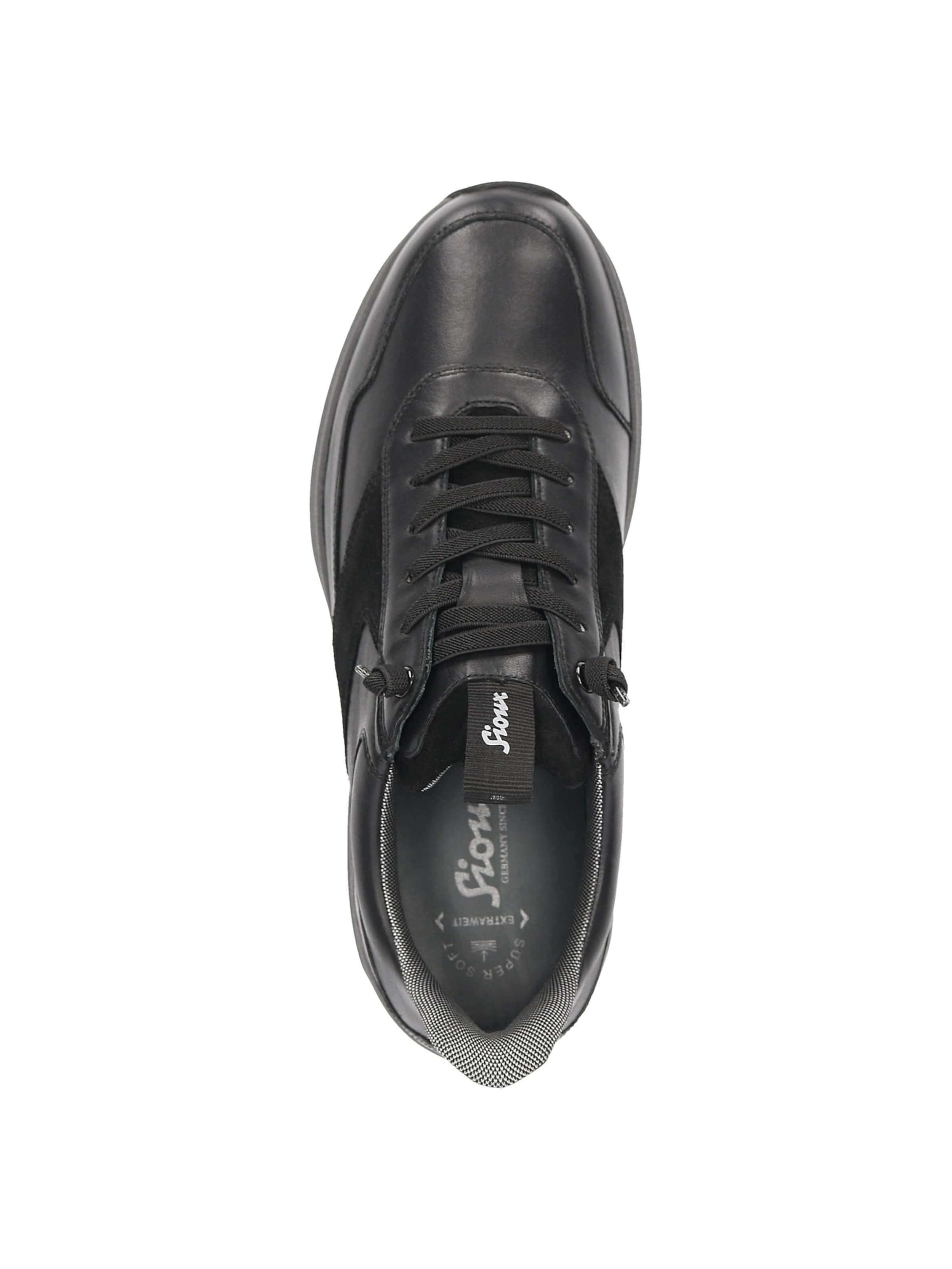 SIOUX Sneakers laag in Zwart