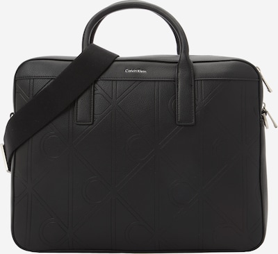 Calvin Klein Aktovka torba 'EMBOSS COMMUTER' veličine One Size u crna, Pregled proizvoda