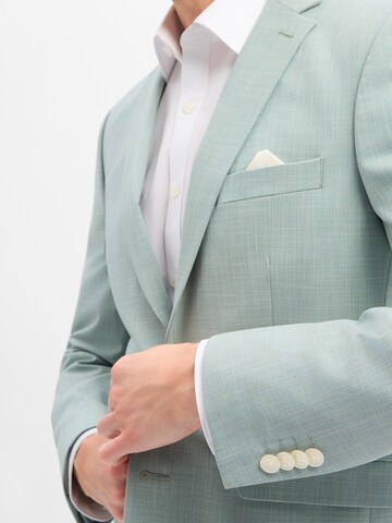 Finshley & Harding Regular fit Business-colbert 'Steven' in Groen