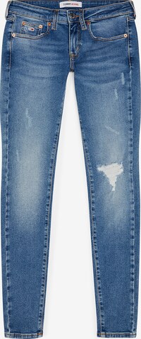 Tommy Jeans Skinny Jeansy w kolorze niebieski: przód
