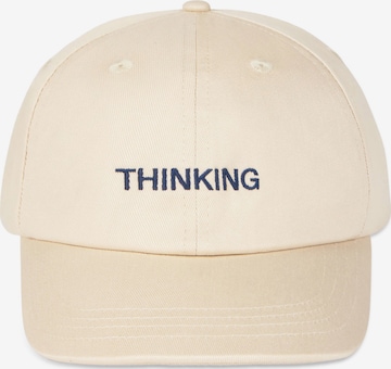 balta Thinking MU Kepurė ' THINKING CHRIS ': priekis