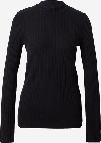 UNITED COLORS OF BENETTON Sweater in Black: front