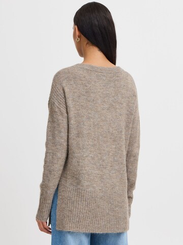 Pullover di ICHI in marrone