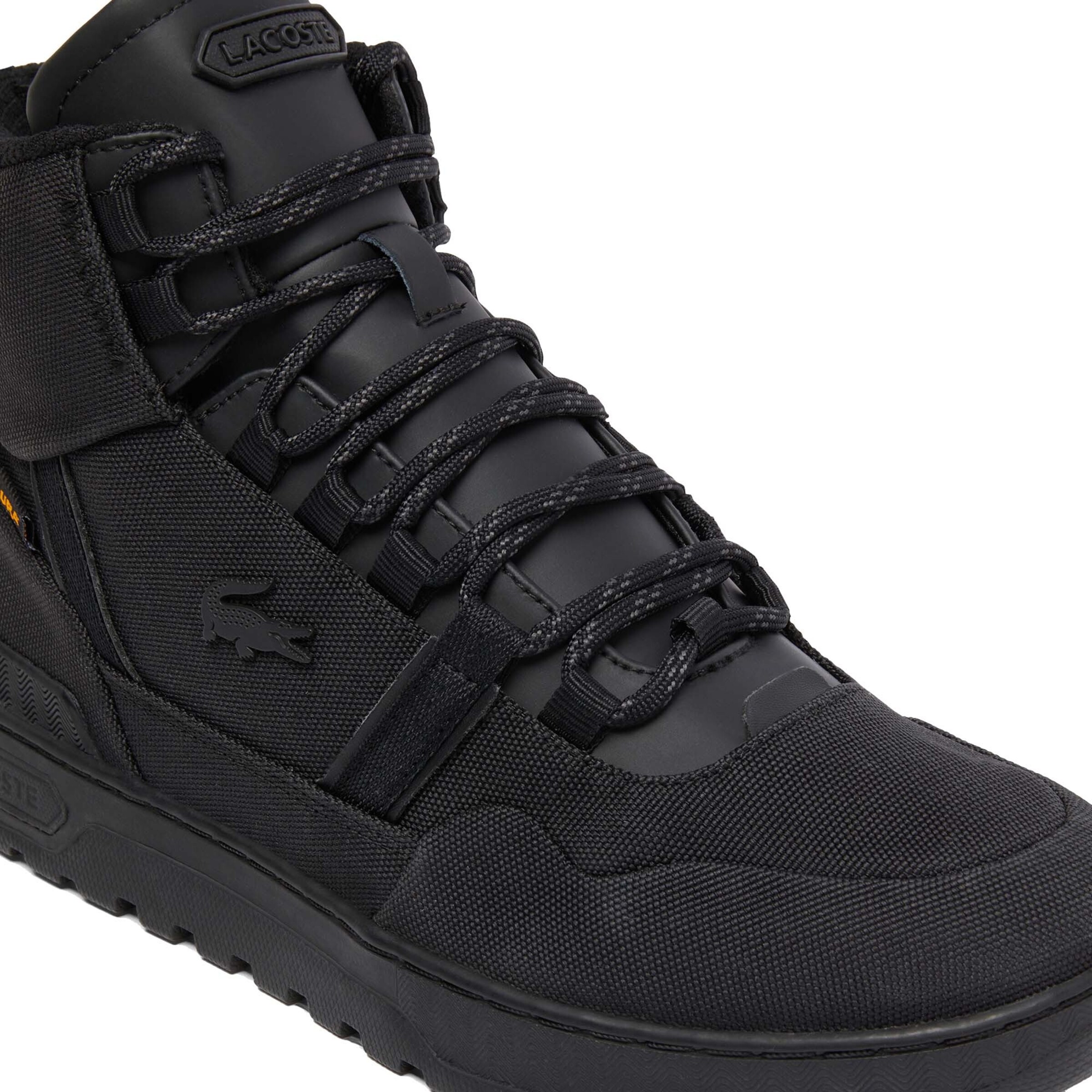 LACOSTE Lace-up boots in Black