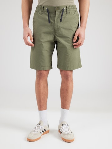 Vintage Industries Regularen Hlače | zelena barva: sprednja stran