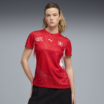 PUMA Tricot 'Schweiz 2026' in Rood: voorkant