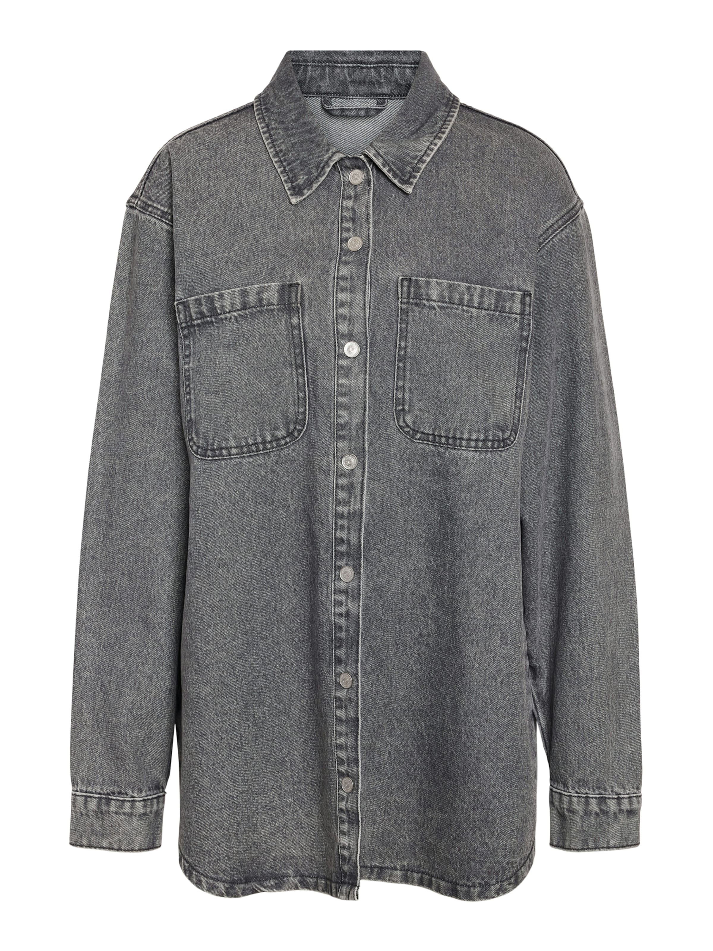 Noisy may Between-Season Jacket 'NMALVA' in Grey: front