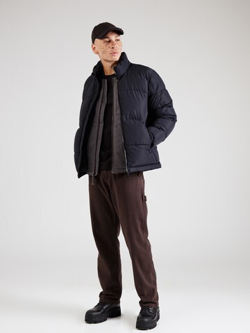 JACK & JONES Winterjas 'JCOAero' in Zwart