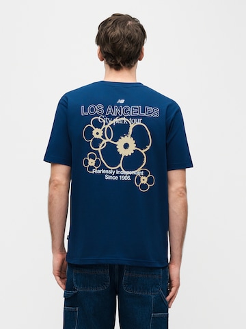 Maglietta di new balance in blu