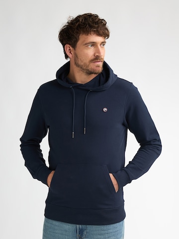 Petrol Industries Sweatshirt in Blauw: voorkant