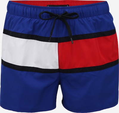 Tommy Hilfiger Underwear Plavecké šortky 'Runner' - modrá / červená / černá / bílá, Produkt