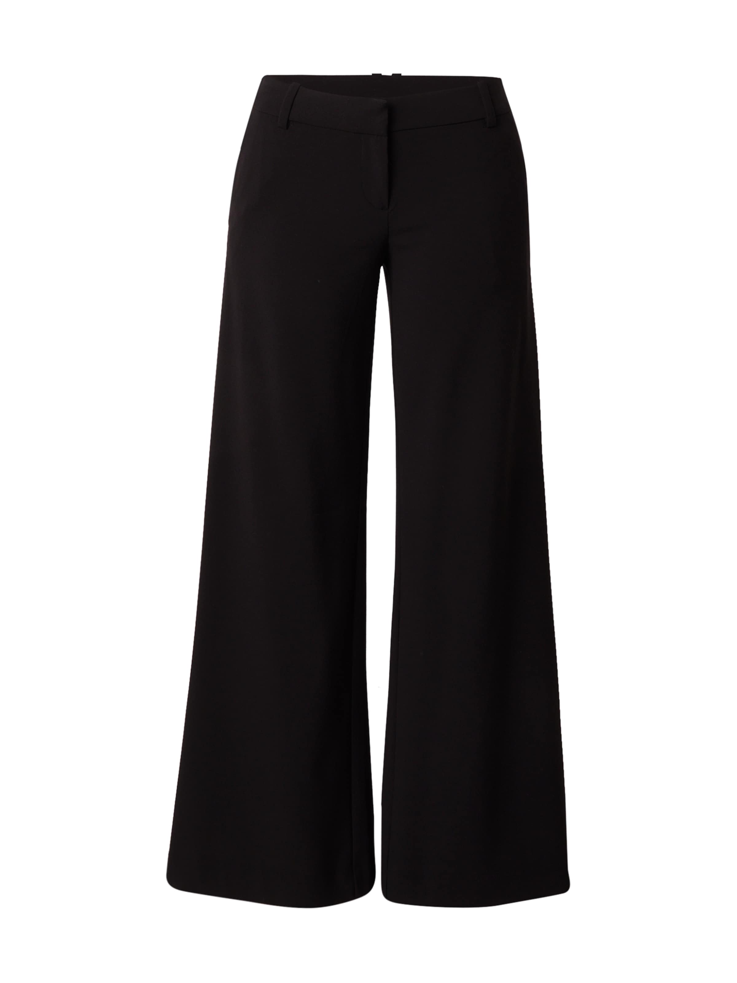 WEEKDAY Wide Leg Hose 'Alba' in Schwarz: Vorderseite
