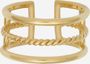 ELLI Ring Geo, Wickelring in Gold