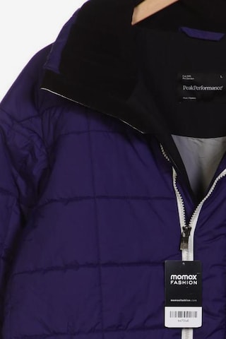 PEAK PERFORMANCE Jacket & Coat in L in Purple