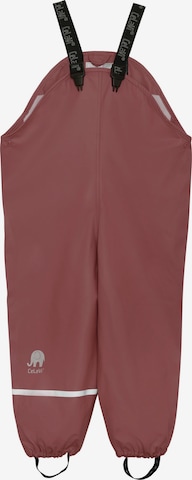 CeLaVi Athletic Pants in Brown: front