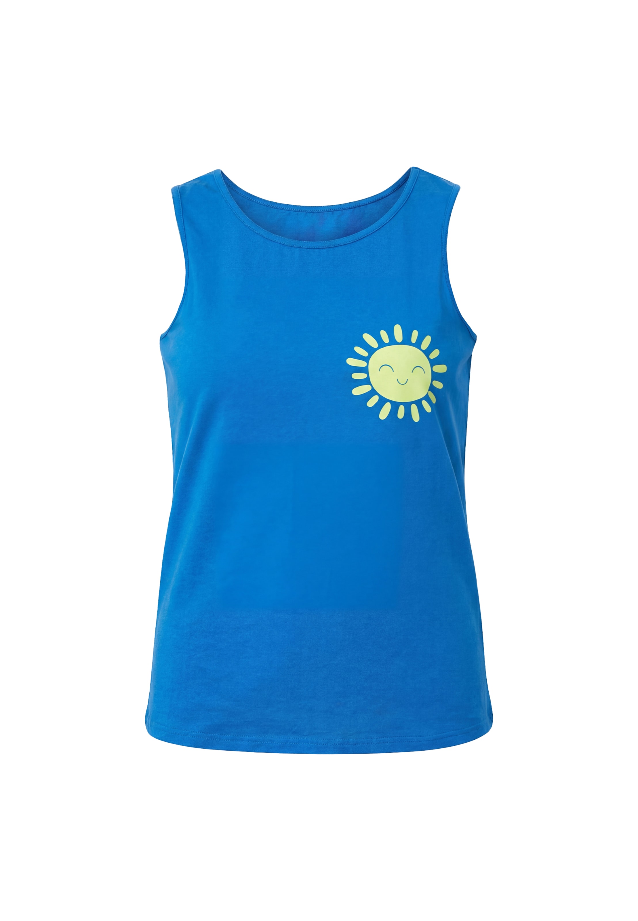 Usha - Top en azul: frente