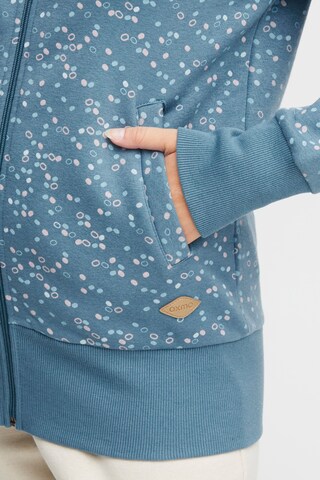 Oxmo - Sudadera con cremallera 'Beatrice' en azul