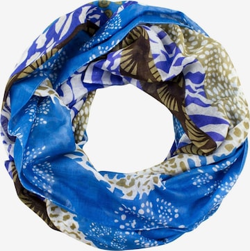 Sunsa Schlauchschal 'Sunsa' in Blau: Vorderseite