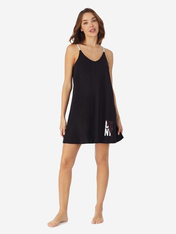 DKNY Nachthemd 'Must Have Basic' in Schwarz: Vorderseite