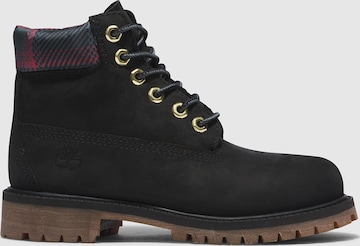 TIMBERLAND - Botines con cordones en negro