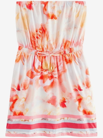Next Robe d’été en bleu clair / orange / homard / rose, Vue avec produit