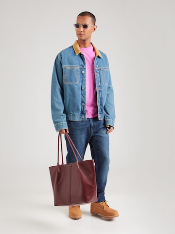 Superdry - Camisa 'Vintage' em rosa