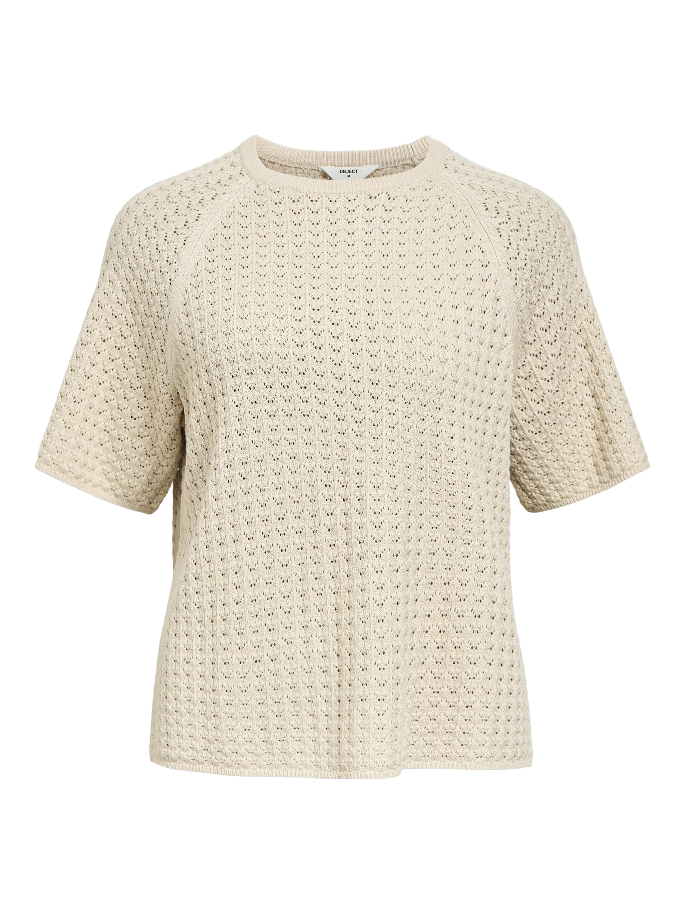 OBJECT Sveter 'JESTER' - Béžová: predná strana