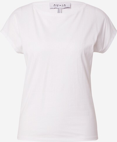 Tricou NU-IN pe alb murdar, Vizualizare produs