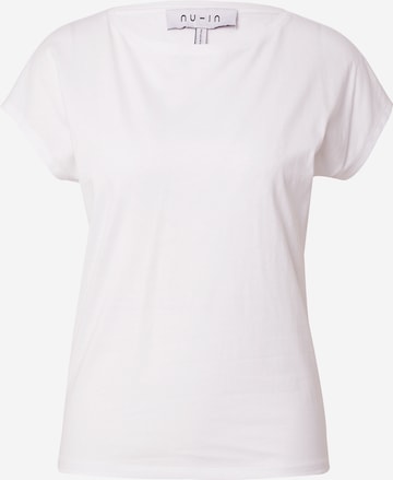 NU-IN - Camiseta en blanco: frente