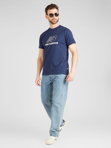 new balance T-Shirt in Blau