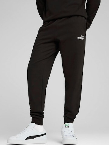 regular Pantaloni sportivi 'Puma Ess No. 1 Logo Sweatpants Fl Cl' di PUMA in nero