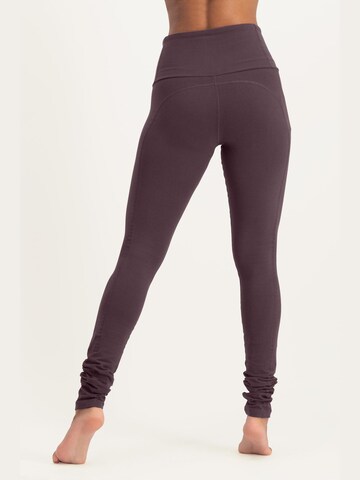 Urban Goddess Yoga & Activewear Slim fit Leggings 'Gaia Yoga & Pilates' in Purple