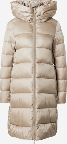 SAVE THE DUCK Zimní kabát 'LYSA' – šedá: přední strana
