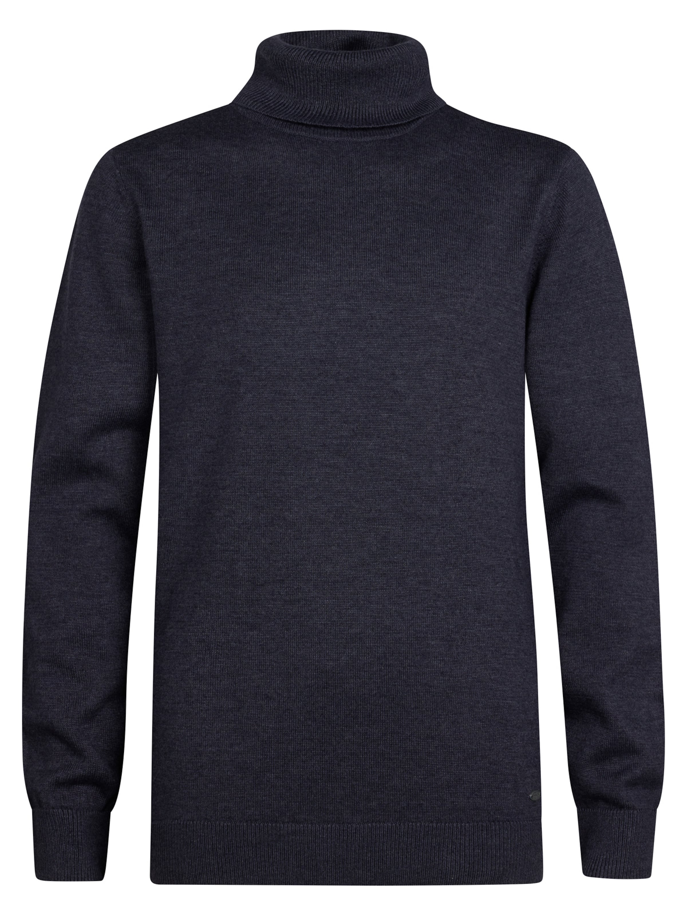 Pull-over 'Yellowstone' Petrol Industries en bleu : devant