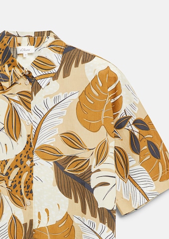 s.Oliver Blouse in Brown