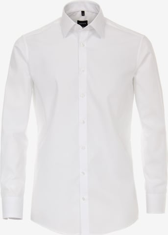 VENTI Business Shirt in White: front