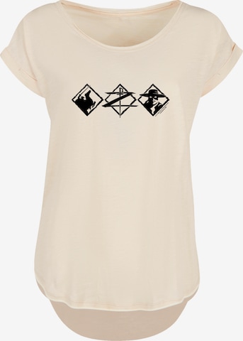 F4NT4STIC Shirt 'Zorro Diamond Trio' in Beige: front