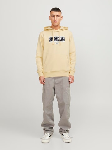 JACK & JONES Sweatshirt 'Cobin' in Geel