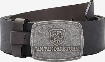 Jan Vanderstorm Belt 'Sidar' in Black: front
