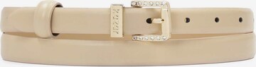 Kazar Belt in Beige: front