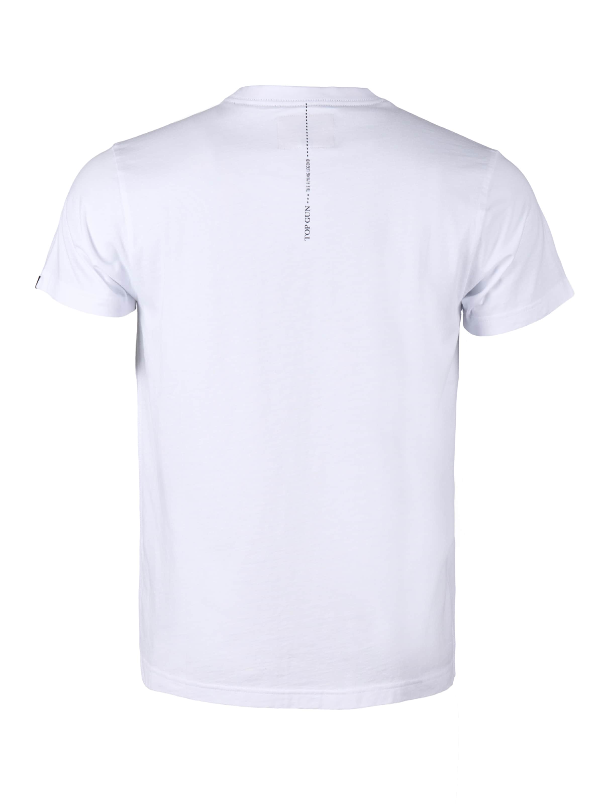 TOP GUN T-Shirt in Weiß