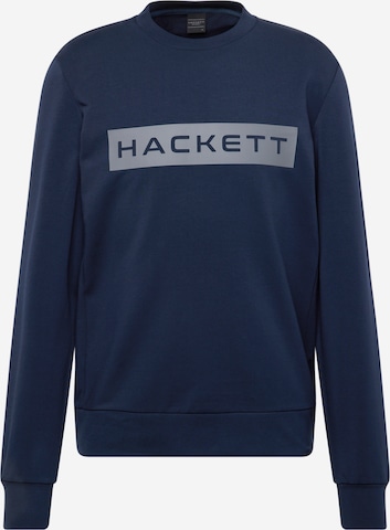 Hackett London Sweatshirt 'ESSENTIAL' in Blue: front