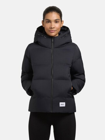 khujo Winterjacke 'Liev' in Blau: Vorderseite